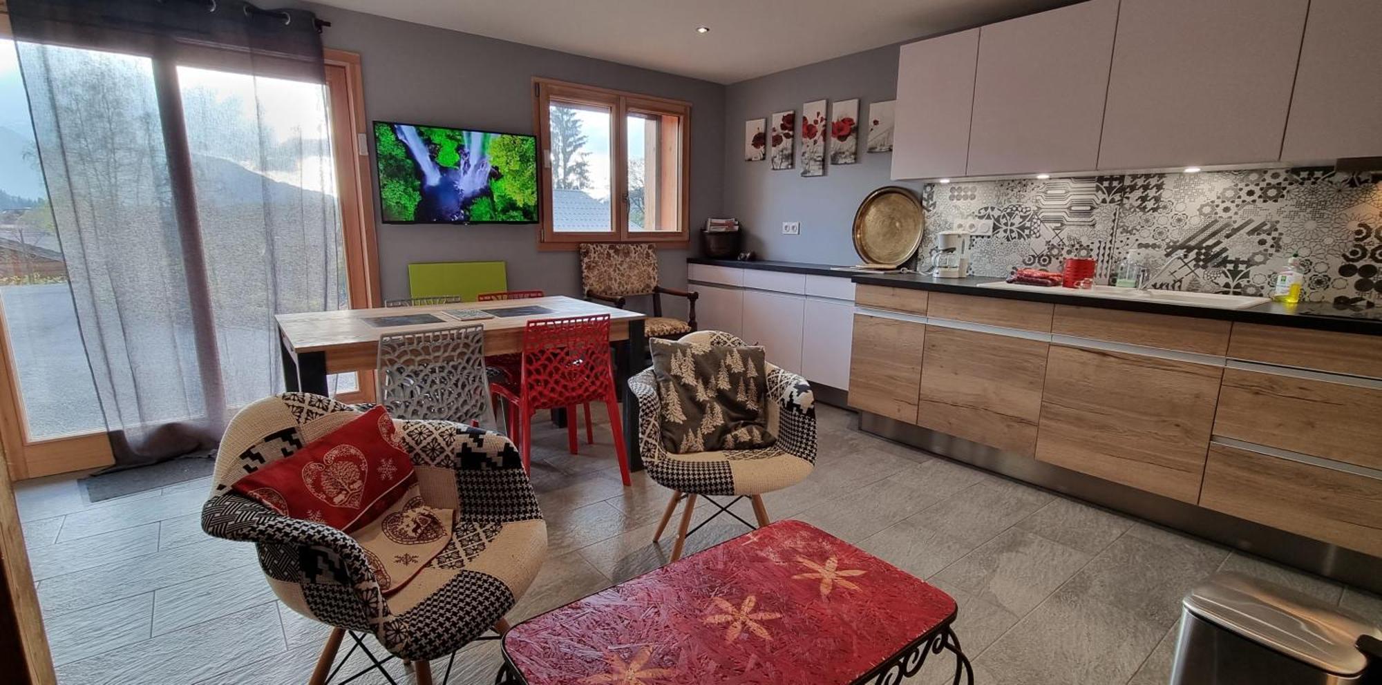Chalet Arpitan - Les Carroz - Grand Massif Habitación foto