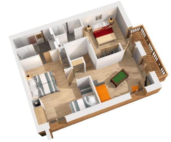 Chalet Arpitan - Les Carroz - Grand Massif Habitación foto